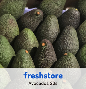 20 Avocados in a 5.5kg tray (Large)