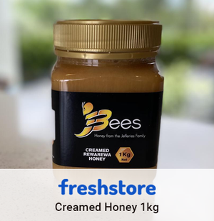 1 kg creamed NZ bush honey